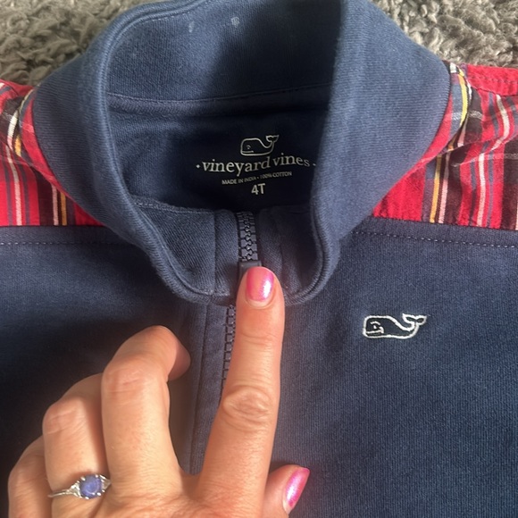 Vinyard Vines Plaid Shep Shirt Toddler - Picture 3 of 6